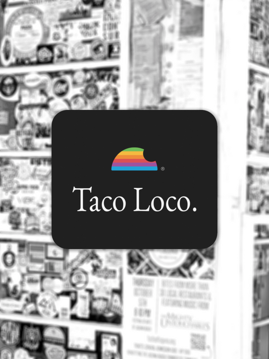 Taco Loco Computer Co. Mousepad