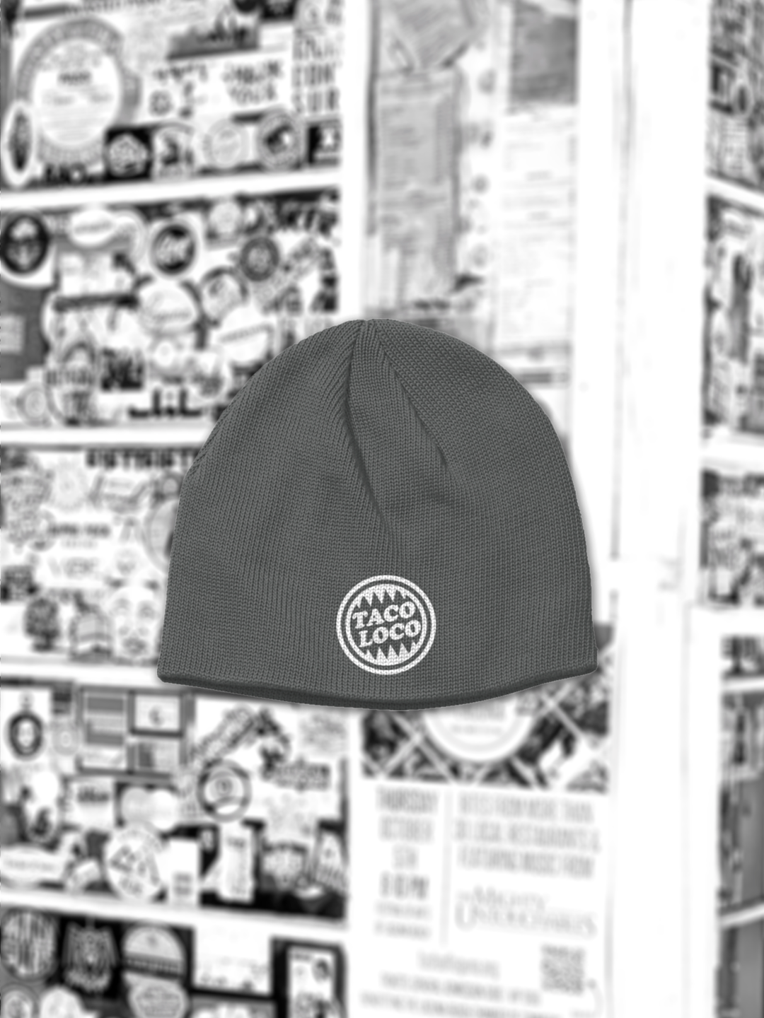 Roundel Logo Embroidered Organic Beanie